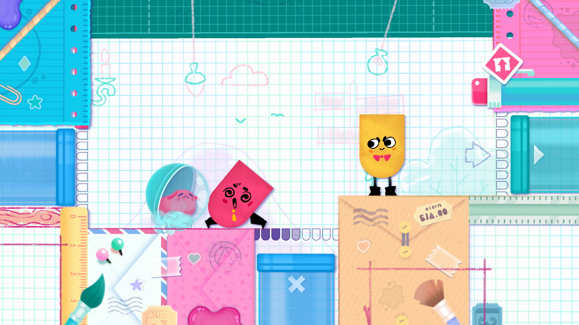  Snipperclips Plus: Cut it out, Together! - Nintendo Switch :  Nintendo of America: Video Games