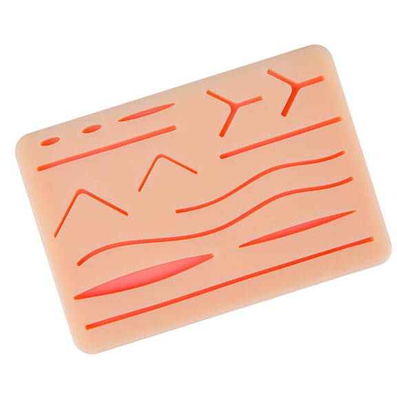 Portable Suture Practice Skin Pad With Realistic Skin Texture Surgical Suture Training Model For Clinical Education