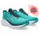 thumbnail image 1 of ASICS GEL-NIMBUS 27 STANDARD 1011B958 400 Wave Teal/Saxon Green Men Running Shoe, 1 of 6
