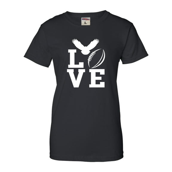 Womens Love Football Philadelphia T-Shirt