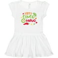 thumbnail image 3 of Inktastic Happy Cinco De Mayo with Lime and Red Pepper Girls Toddler Dress, 3 of 5