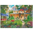 thumbnail image 1 of RoseArt - Colorluxe 1000-Piece - Summer Garden House - Adult Interlocking Puzzle, 1 of 6