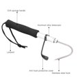 thumbnail image 3 of 60cm Fish Hook Remover Separator Portable Stainless Steel Fishing Hooks Extractor Fast Decoupling Tool, 3 of 5
