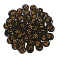 thumbnail image 1 of Miangastore 100pcs Numbered Plastic Key Tags With Holes For Locker Storage Circular Number Labels Keychain Identification Durable Plastic Number Discs For Daily Use, 1 of 8