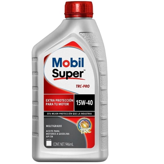 Aceite para Automóvil Mobil Super 15W-40 de 946 ml