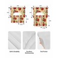 thumbnail image 5 of Farmhouse Apples Swag Curtains for Living Room/Bedroom Windows, Country Tropical Fruits Watercolor Kitchen Curtains and Valances Set 36 Inch Length, Light Filtering Swags Valance Curtain Panels, 5 of 5