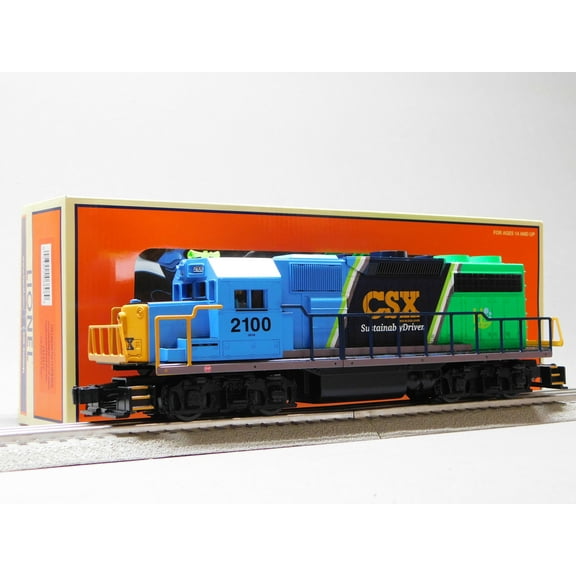LIONEL CSX GP38 #2100 LIONCIHEF 2.0 DIESEL LOCOMOTIVE ENGINE O GAUGE 2534010