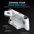 thumbnail image 3 of SABRENT Docking Station for Asus ROG Ally, 6-Port USB Type-C, 4K@60Hz HDMI, 5Gbps USB Ports, Power Delivery, Compact Design for Gaming (DS-RA6P), 3 of 10