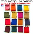 thumbnail image 6 of Techno Scuba Poly-Spandex BLACK Fabric by Fabric For Us (Sold by 3 Yards) Apparel, Arts, Craft & Industry FREE SHIPPING, 6 of 7