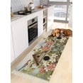 thumbnail image 3 of Birdhouse,Hallway Runner Rug 2x5ft,Farmhouse Leaves Country Vintage Animal Washable Woven Living Room Bedroom Kitchen Bathroom Carpet with Tassels,Indoor Outdoor Throw Door Mat for Entryway, 3 of 5