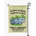 thumbnail image 1 of Printtoo Tan Always At Home Wherever We Roam Big Travel Trailer Camping Flags Personalized Outdoor GardenFlagsCamp Decor Accessory Double SidedFlags12.5x18 Inches, 1 of 4