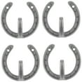 thumbnail image 4 of Raindrops 4 Pcs Horseshoe Hooks Set Iron Retro Wall Mounting for Study Organization, 4 of 8