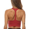 thumbnail image 3 of HBYJLZYG Sports Bras For Women, Yoga Shockproof Workout Tank Tops Shapewear Back Solid Color Sports Underwear, 3 of 7