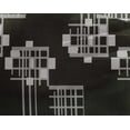 thumbnail image 4 of oneOone Georgette Viscose Fabric Geometric Kasuri Printed Fabric 1 Yard 42 Inch Wide, 4 of 4
