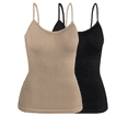thumbnail image 1 of Set De Dos Blusas Mujer Tirantes Unitalla Casual Blusa Crop Top Dama, 1 of 5