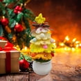 thumbnail image 1 of Christmas Decorations Crochet Christmas Tree Yarn Potted Ornament Small Gift Christmas Decorations Indoor Christmas Tree, 1 of 7