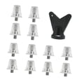 thumbnail image 3 of Almencla 12 Pieces Football Boot Spike Accessories for Indoor Outdoor Sports Training 13mm 15mm, 3 of 8