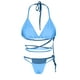 thumbnail image 3 of Bikini sexy para mujer Traje de baño acolchado Espalda abierta Traje de baño de playa Traje de baño dividido Fridja  nalpqowj21514, 3 of 4