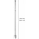 thumbnail image 2 of 10 FT Thickened Stainless Steel Ground Flag Pole - Outdoor Flagpole With 5 Prong Base For Garden And Yard, 2 of 9