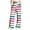 Hot Pink, variant on successthop Wide Leg Lounge Pants for Women Plus Sizes Casual Baggy with Pockets Drawstring Trousers Stripe Bottoms 2XL
