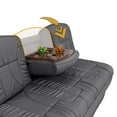 thumbnail image 3 of Qualitex De Leon Console DX RV Sofa Bed - 78" Wide - Charcoal Ultimate Leather, 3 of 9