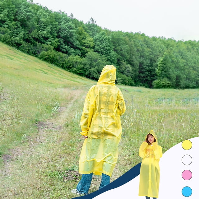 Poncho Imperméable, Matériau Eva Réutilisable, Léger, Design Compact, pour Activités Extérieures, Équipement de Voyage, Coupe-Vent, Abri d'Urgence, Usage Quotidien, Tissu Robuste, Sports