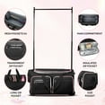 thumbnail image 6 of Fegat Dance Bag with Garment Rack - 28"Collapsible Rolling Competition Dance Duffle Bag Lightweight Costume Wheeled Suitcase for Dancers Shows Livestreamer Athletes, 6 of 11