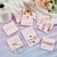 thumbnail image 5 of 12 Pcs Velvet Jewelry Pouches with Snap Button Pink Velvet Jewelry Storage Bags Small Velvet Gift Bags for Traveling Rings Bracelets Necklaces Earrings Watch 2.76x2.76 Inch, 5 of 8