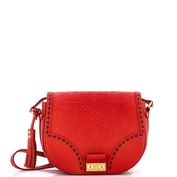 Pre-Owned Junot Handbag Monogram Empreinte Leather By Rebag