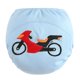 thumbnail image 1 of Pañal reutilizable de dibujos animados lindo para bebés Pantalones de entrenamiento para niños Novedad de pañales 80 (11KG) Hugo Pantalones de pañales de pañal, 1 of 5