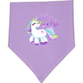 thumbnail image 2 of Inktastic Lil Sis Unicorn Little Sister Baby Bandana Bib, 2 of 4