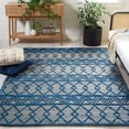 thumbnail image 2 of SAFAVIEH Natural Fiber Tayler Geometric Area Rug, Blue/Natural, 5' x 8', 2 of 8