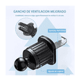 thumbnail image 4 of Base Soporte Grande Porta Celular 360 Ventosa Coche 3 en 1 Malubero Negro, 4 of 5