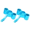 thumbnail image 1 of Haofy Aluminum Alloy Steering Knuckle, Sturdy Durable CNC Precise Machining RC Steering Knuckle, Anodized 2 PCS For 1/10 RC 94122, 1 of 8