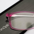 thumbnail image 4 of Always With You ThinOptics Reading Glasses - Ultra Thin and Lightweight Readers with Case - Special Edition Colors - Rectangle Pink 2.0x, 4 of 4