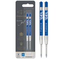 thumbnail image 2 of Parker Gel Pen Refills | Medium Tip (0.7mm) | Blue QUINK Ink | 2 Count, 2 of 10