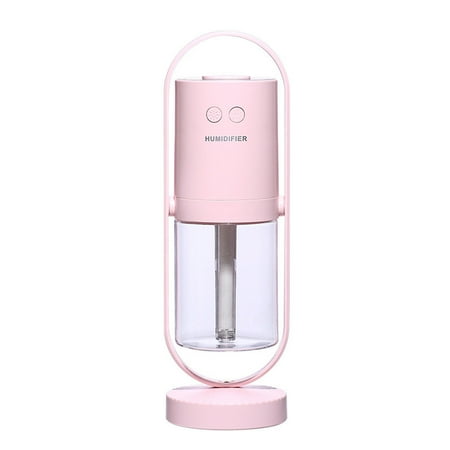 

KAOU 200ml USB Anion Humidifier 360 Degree Rotation LED Colorful Light Mist Diffuser