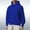 Blue, variant on Sale Clearance 2024 Men's Hoodies & Sweatshirts Men's Sportswear Solid Color Hoodie