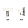 thumbnail image 4 of 3202AN Hinkley Lighting Hampton - 2 Light Wall Sconce in Transitional Style - 15 Inches Wide by 12 Inches High-Antique Nickel Finish, 4 of 4