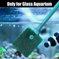 thumbnail image 4 of RuiJiao Aquarium Algae Scraper with Non-Slip Handle, Double Sided Sponge Brush Cleaner Long Handle Fish Tank Scrubber for Glass Aquariums and Home Kitchen, 4 of 8