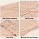 thumbnail image 3 of Pantalones de control de cadera súper para mujer, ropa interior moldeadora de cintura alta que levanta los glúteos, bragas cortas ajustadas sin costuras - Tono de piel, 3 of 5