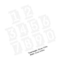 thumbnail image 2 of Nestingho 2 Sets Reusable Curb Stencils Spray Stencils 0-9 Number Stencils for Wall Signs, 2 of 7