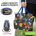 thumbnail image 2 of Garden Tool Bag,Pioneer Flower Floral Print Pattern Garden Tool Organizer,Garden Gifts,Waterproof Multi-Pocket Garden Tool Storage 11.8x5.5x11.4 Inch(Tools NOT Included), 2 of 6