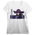 thumbnail image 6 of My Hero Academia: You're Next (Movie 4) Deborah Gollini, Kanji text, Deborah Gollini text on White Short Sleeve Adult T-Shirt-XL, 6 of 7