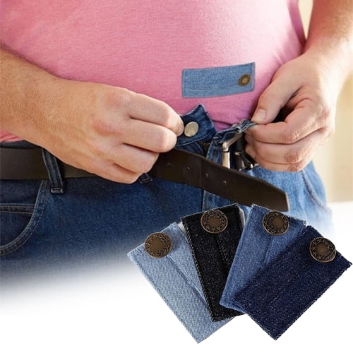 Adds 1-2 Inches Super Sturdy Flex Button Pant Extender Multi-Color 