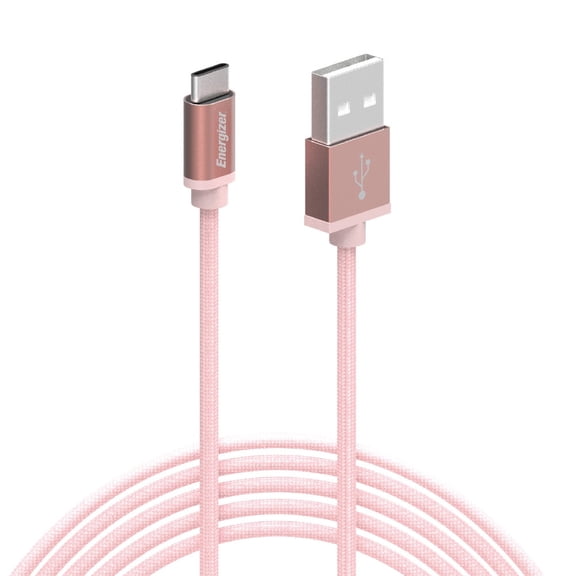 Energizer 05461 - 6' Nylon Braided Sync and Charge USB Cable (ENG-TC1PK)