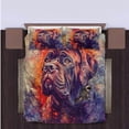 thumbnail image 4 of 3 Pieces Duvet Cover Set Neapolitan Mastiff Dog 3D Print Bedding 1 Duvet Cover 2 Pillowcases Natural Animals Comforter Sets Soft Breathable for Boys Girls Children 7ZW7WK, 4 of 6