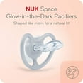 thumbnail image 2 of NUK Space Orthodontic Pacifiers, 0-6 Months, 2-Pack, 2 of 10