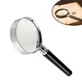 thumbnail image 4 of Chendee 5X Magnification Handheld Magnifier Magnifying Glass Handle 75Mm To100Mm 2Inch,75Mm, 4 of 9