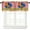 Style-1, variant on Farm Rooster Valance Curtains for Window, Vintage Plaid Sunflower Chicken Farmhouse Kitchen Valances Short Curtains Windows Treatment Drapes for Bathroom Bedroom 54x 18 in